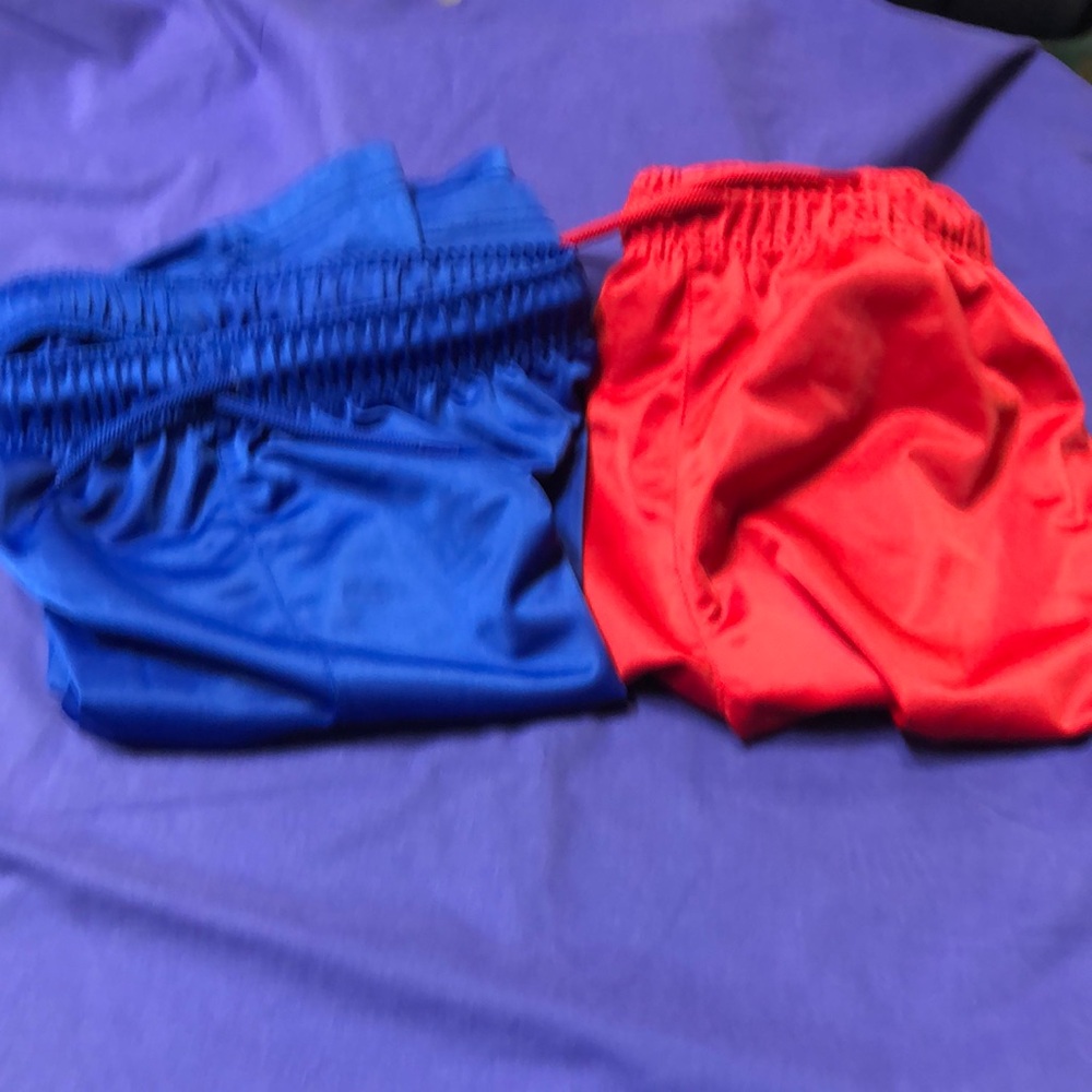 Boys bundle of Kids Blue and Red Shorts NWOT